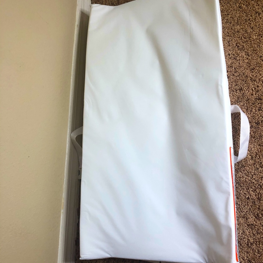 White Baby Changing Mat